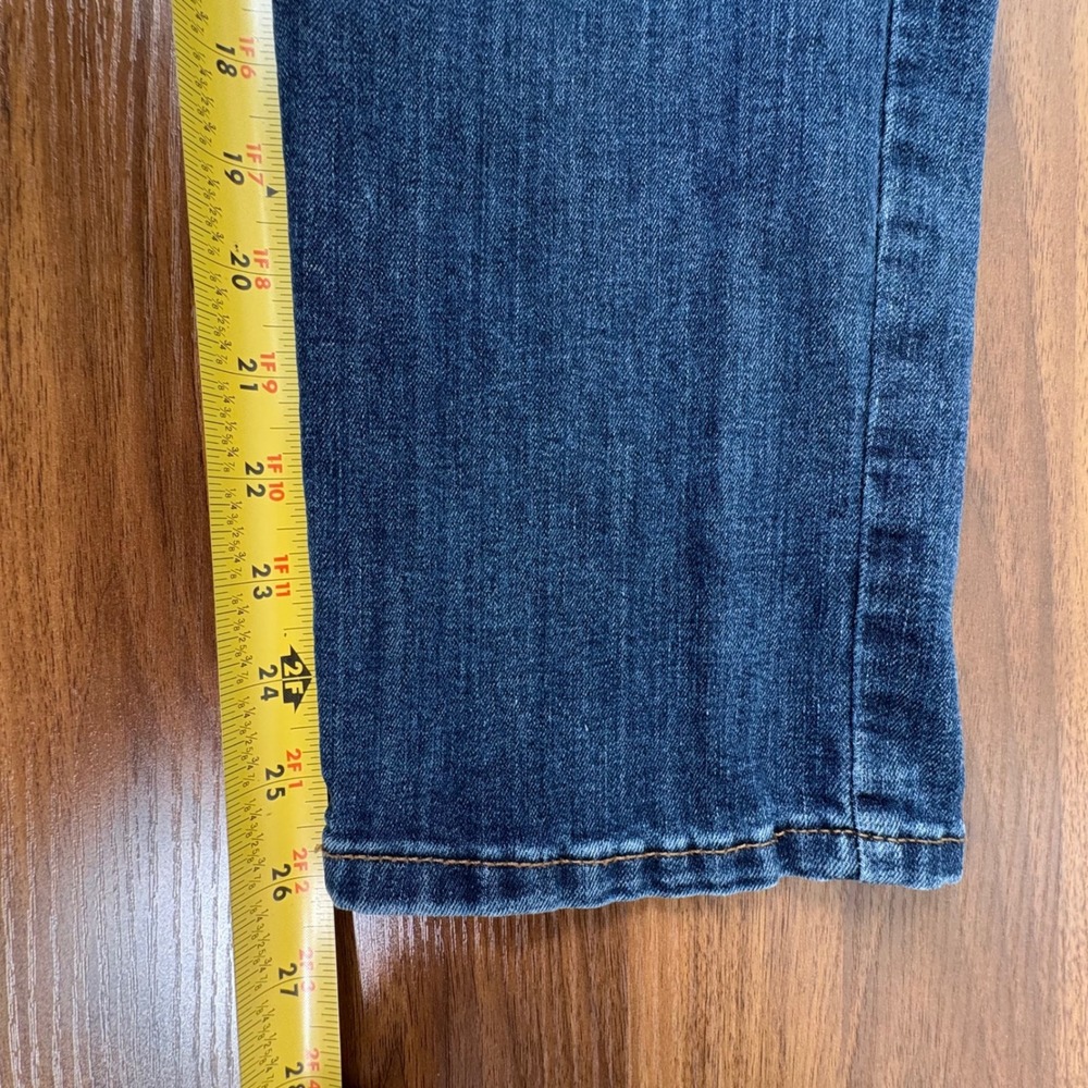 Banana Republic High-Rise Slim Jeans Womens Size 2 Dark Wash Stretch Denim - Picture 10 of 12